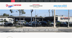Desktop Screenshot of corona-auto-repair.com